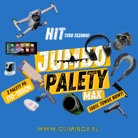 JUMBO Paleta MAX (2 PALETY) - HIT TEGO SEZONU! - 3